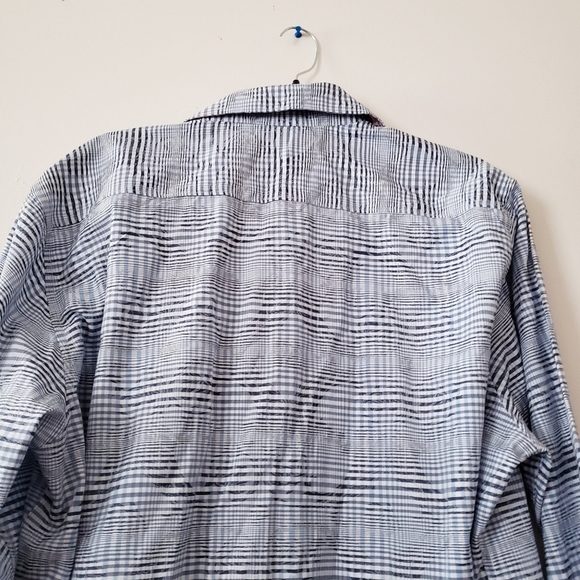 Robert Graham flip cuff longe sleeve shirt XL - Picture 8 of 11